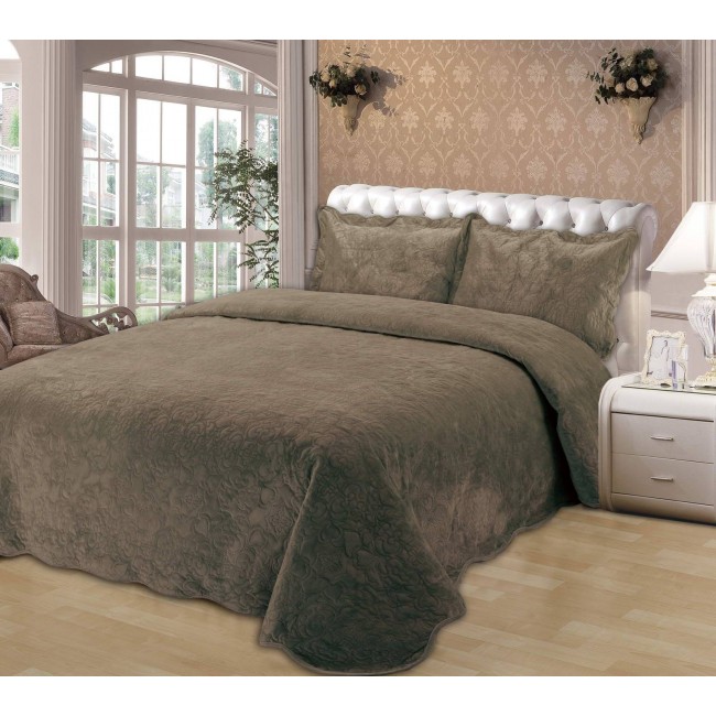 Церцея (беж) Покрывало 160х220 Sofi De MarkO