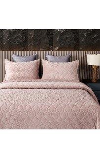 Нобилис (пепел роза) Покрывало 240х260 Sofi De MarkO