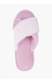 Тапочки №3 (бело-лиловые) S Женские Sofi De MarkO