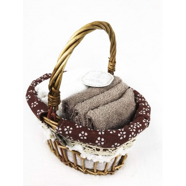 Виола (кофе) Набор 30х30(6шт) Sofi De MarkO