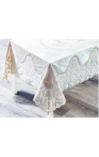 Клименция (беж) Скатерть 150х220 Sofi De MarkO