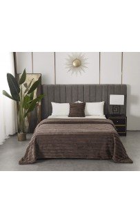 Анабель (шоколад) Покрывало 220х240