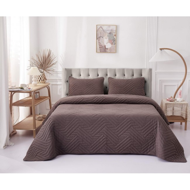 Мориц (шоколад) Покрывало 230х250 Sofi De MarkO