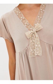 Кимберли (беж) M Ночная сорочка Sofi De MarkO