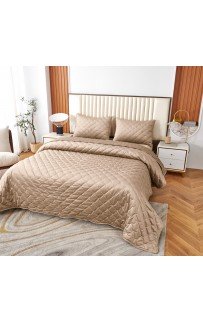 Лея (беж) Покрывало 240x260