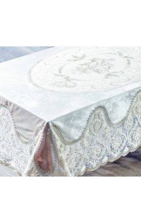 Клименция (беж) Скатерть 150х220 Sofi De MarkO