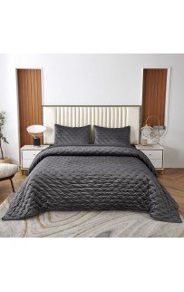 Лея (антрацит) Покрывало 240x260 Sofi De MarkO Лея (антрацит) Покрывало 240x260 Sofi De MarkO