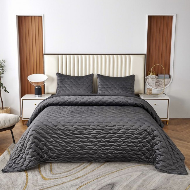 Лея (антрацит) Покрывало 240x260 Sofi De MarkO Лея (антрацит) Покрывало 240x260 Sofi De MarkO