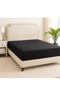 Трисс (черная) Простыня 180х200х20