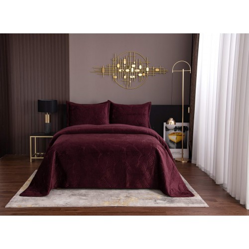 Ноэль (бордо) Покрывало 240х260