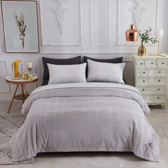 Флоренс (серая) Покрывало 220х240 Sofi De MarkO