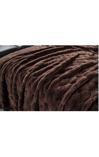Бернард (шоколад) Покрывало 160х220 Sofi De MarkO Бернард (шоколад) Покрывало 160х220 Sofi De MarkO