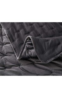 Лея (антрацит) Покрывало 240x260