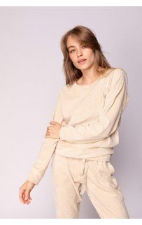 Лорен (беж) XS Костюм велюровый Sofi De MarkO