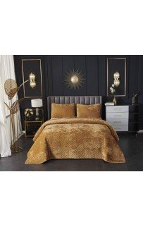 Фернанд (горчичное) Покрывало 240х260