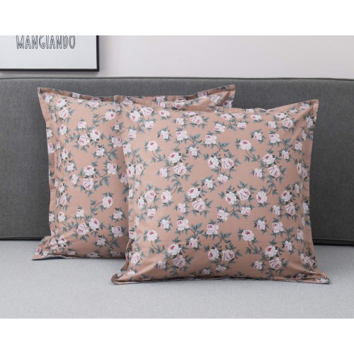 Розарио (кофе) Наволочка Сатин 70х70 (2шт)