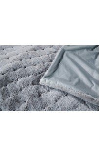 Бернард (св серый) Покрывало 160х220 Sofi De MarkO Бернард (св серый) Покрывало 160х220 Sofi De MarkO