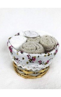 Евита (капучино) Набор 30х30 (6шт) Sofi De MarkO