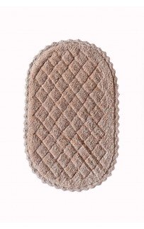 Florence (пудра) Коврик для ванной кружевной 60х100 Sofi De MarkO