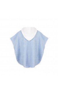 Рико (голубое) 64х50 детский полотенце Пончо Sofi De MarkO