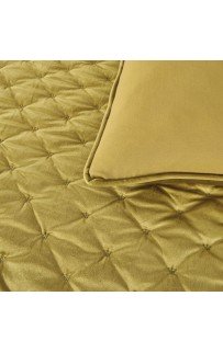 Лея (горчица) Покрывало 240x260