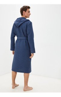 Гамлет (синий) S Мужской Халат с капюшоном Sofi De MarkO