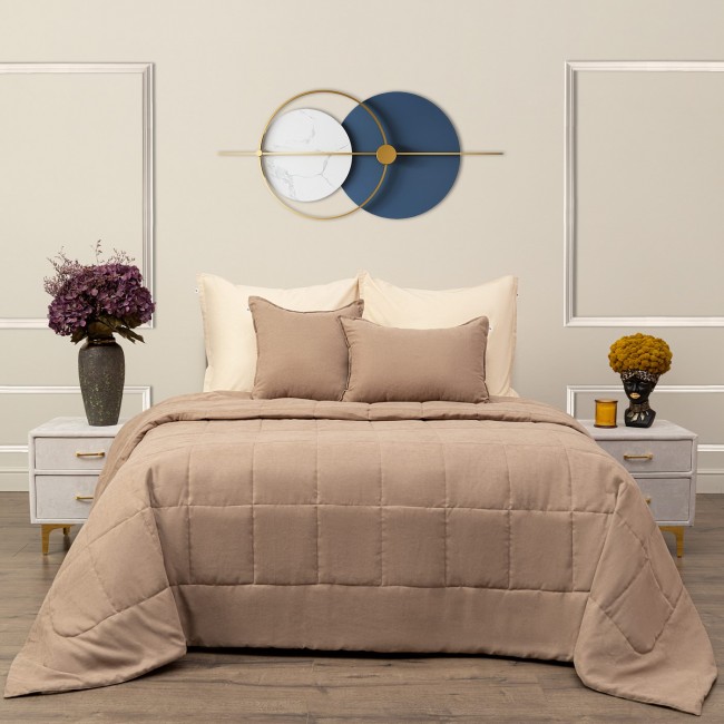 Доминико (капучино) Покрывало 240х260 Sofi De MarkO