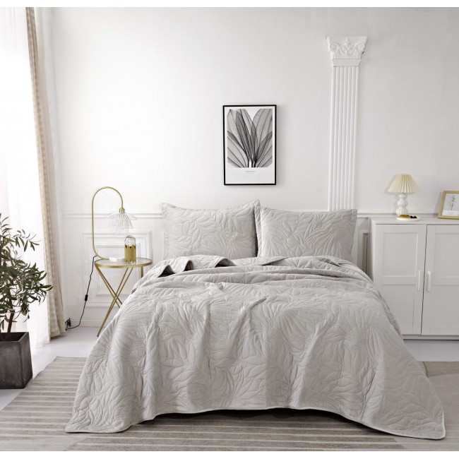 Глория (серебро) Покрывало 160х220 Sofi De MarkO Глория (серебро) Покрывало 160х220 Sofi De MarkO