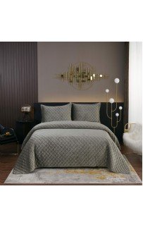 Натаниэль (олива) Покрывало 160х220 Sofi De MarkO