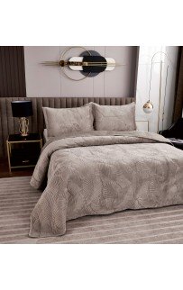 Ноэль (беж) Покрывало 160х220