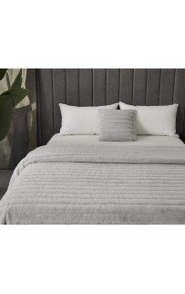 Анабель (серое) Покрывало 160х220