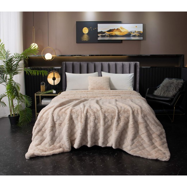 Бернард (крем) Покрывало 220х240 Sofi De MarkO Бернард (крем) Покрывало 220х240 Sofi De MarkO