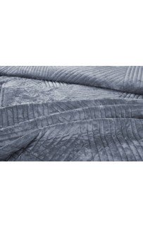 Патрисия (серо-голубой 1) Покрывало 240х260