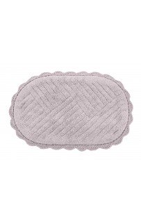 EMMA (серо-лиловый) набор ковриков для ванной кружевной 60х100 и 50х50 Sofi De MarkO