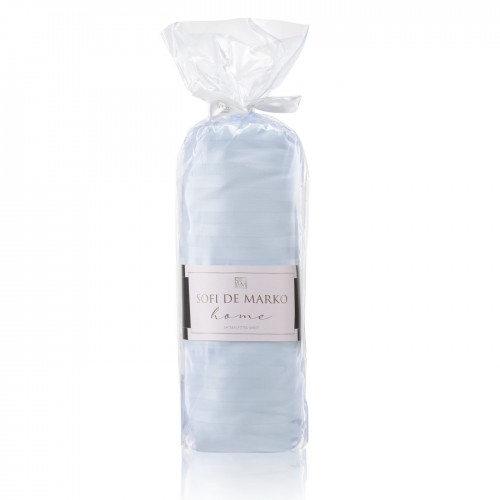 Морган (голубой) Простыня 160х200х30 Sofi De MarkO