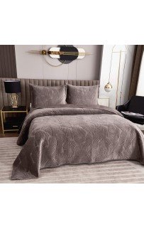 Ноэль (мокко) Покрывало 240х260