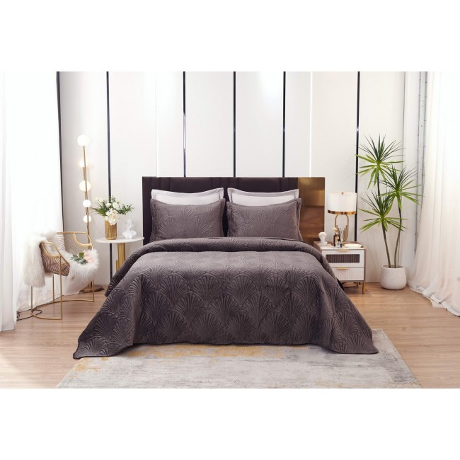 Ариэль (мокко) Покрывало 240x260