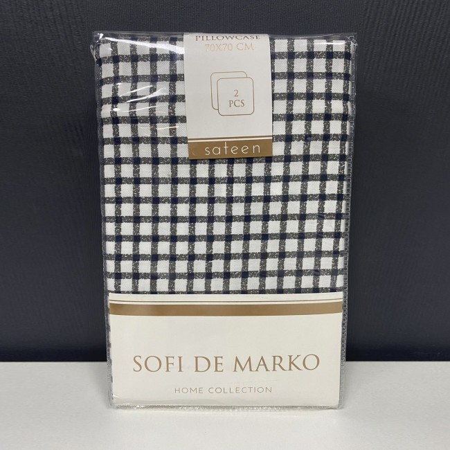 Клетка Наволочка Сатин 70х70 (2шт) Sofi De MarkO