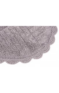EMMA (серо-лиловый) Коврик для ванной кружевной 60х100 Sofi De MarkO