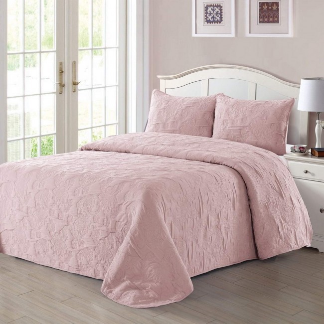 Даминго (пудра) Покрывало 240х260 Sofi De MarkO