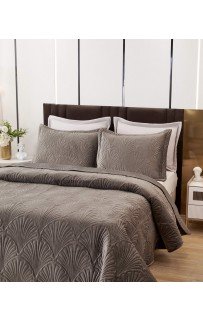 Ариэль (серый) Покрывало 240x280 Sofi De MarkO