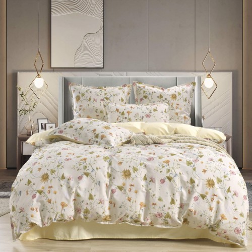 Меланж (крем) комплект постельного белья сатин 1.6 Sofi De MarkO