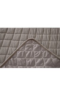 Натаниэль (серый) Покрывало 160х220 Sofi De MarkO