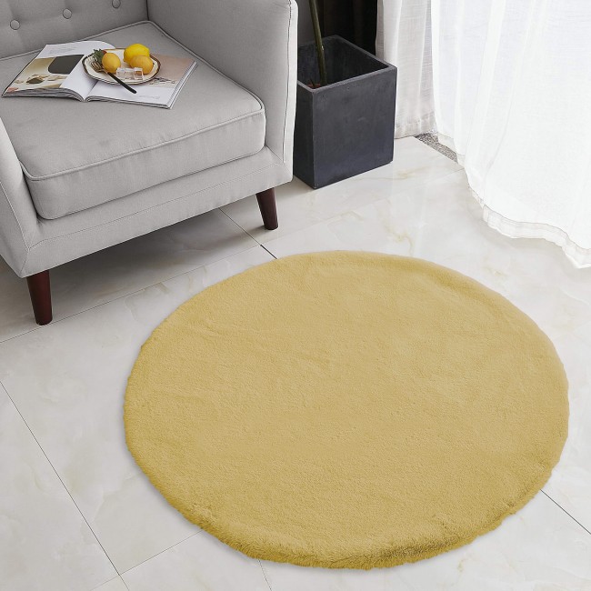 Camilla (желтый) Коврик Круглый 150см Sofi De MarkO