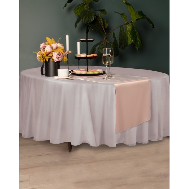 Серенити (пудра) Скатерть круглая 160см