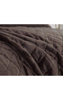 Натаниэль (шоколад) Покрывало 160х220 Sofi De MarkO