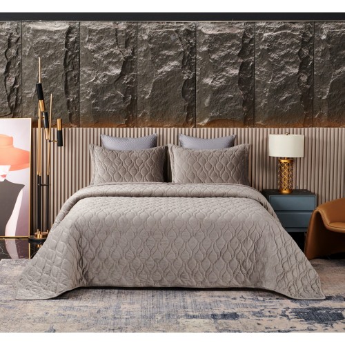 Нобилис (серый) Покрывало 240х260