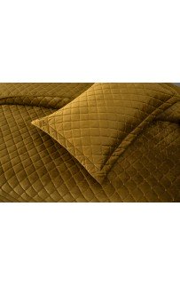 Натаниэль (горчичный) Покрывало 240х260 Sofi De MarkO