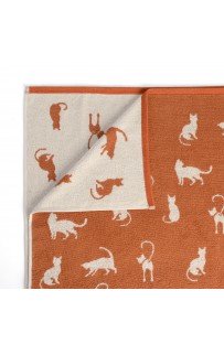 Kitty (горчичное) 50х90 Полотенце Махровое