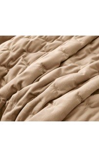 Лея (беж) Покрывало 160х220